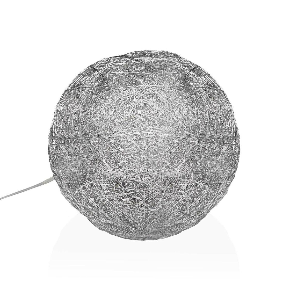Bola de Navidad Versa Seda Hierro Ø 20 cm