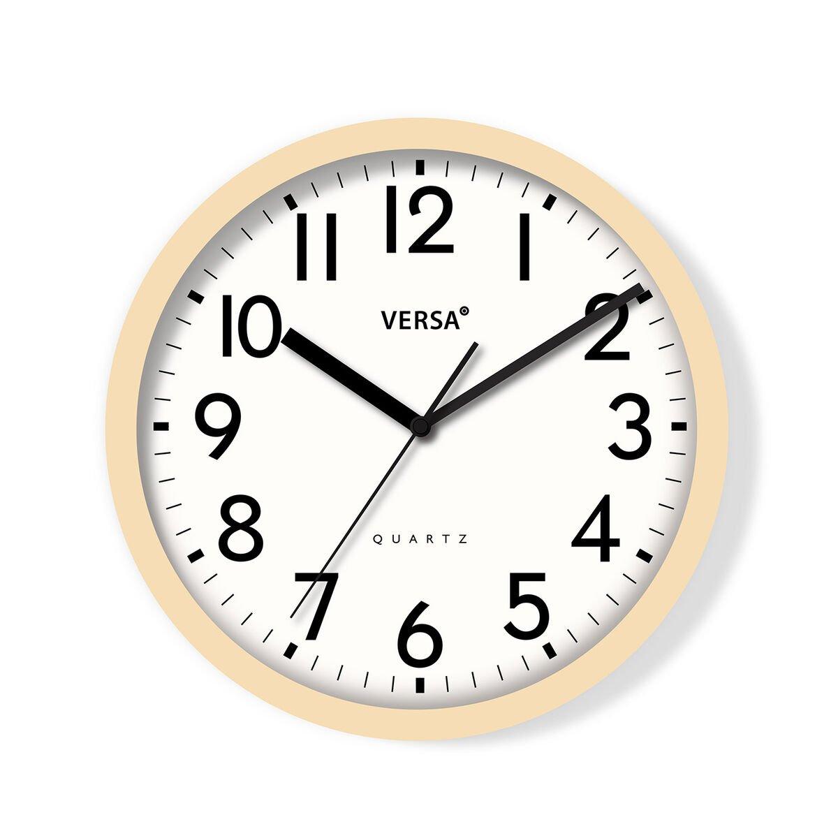 Reloj de Pared Versa Plástico 4,8 x 31 x 31 cm