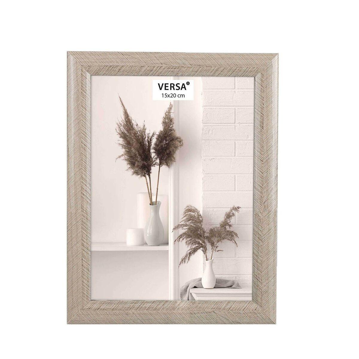 Marco de Fotos Versa Madera MDF Vintage 1,5 x 23 x 18 cm
