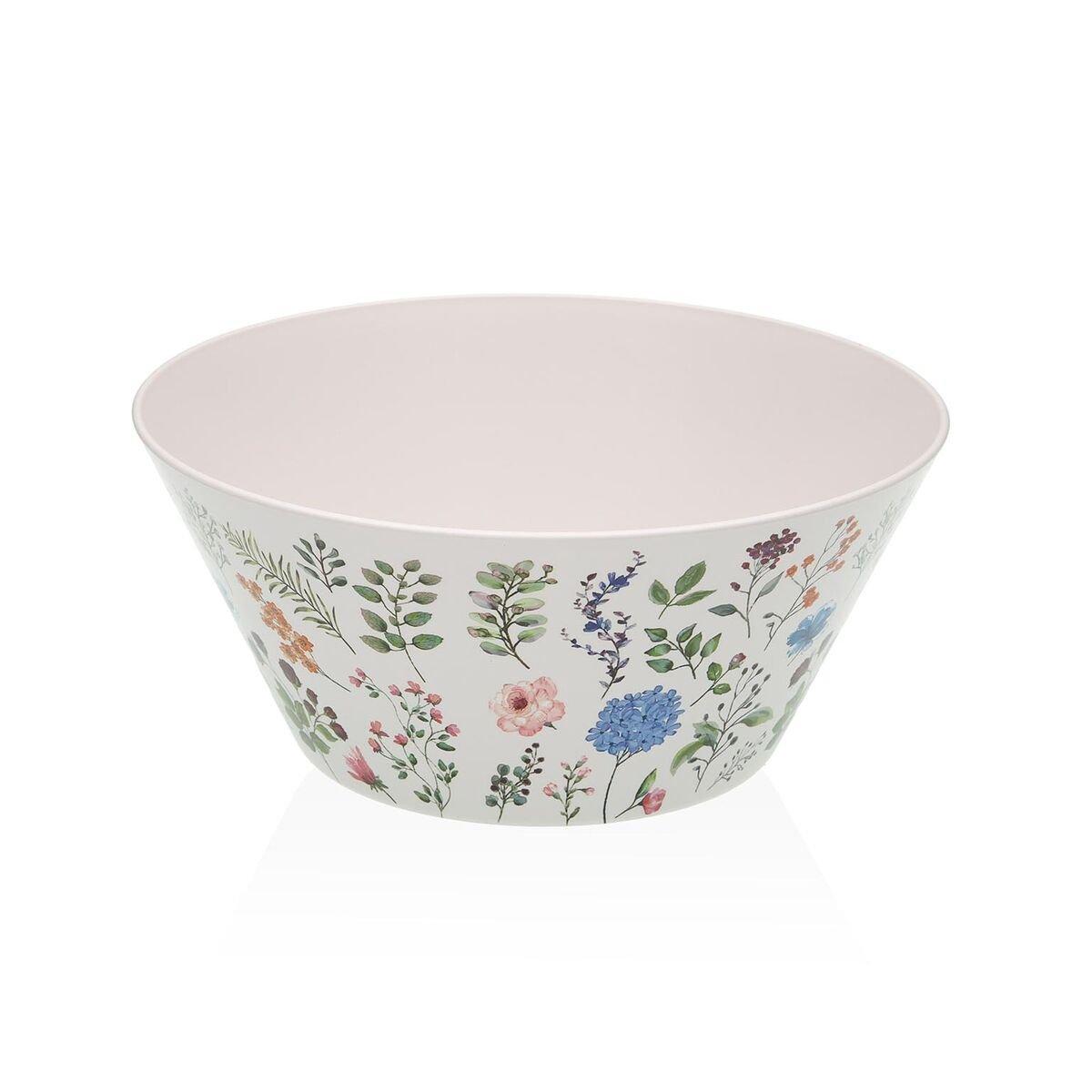 Ensaladera Versa Polietileno RPET Ø 10,9 cm Flores