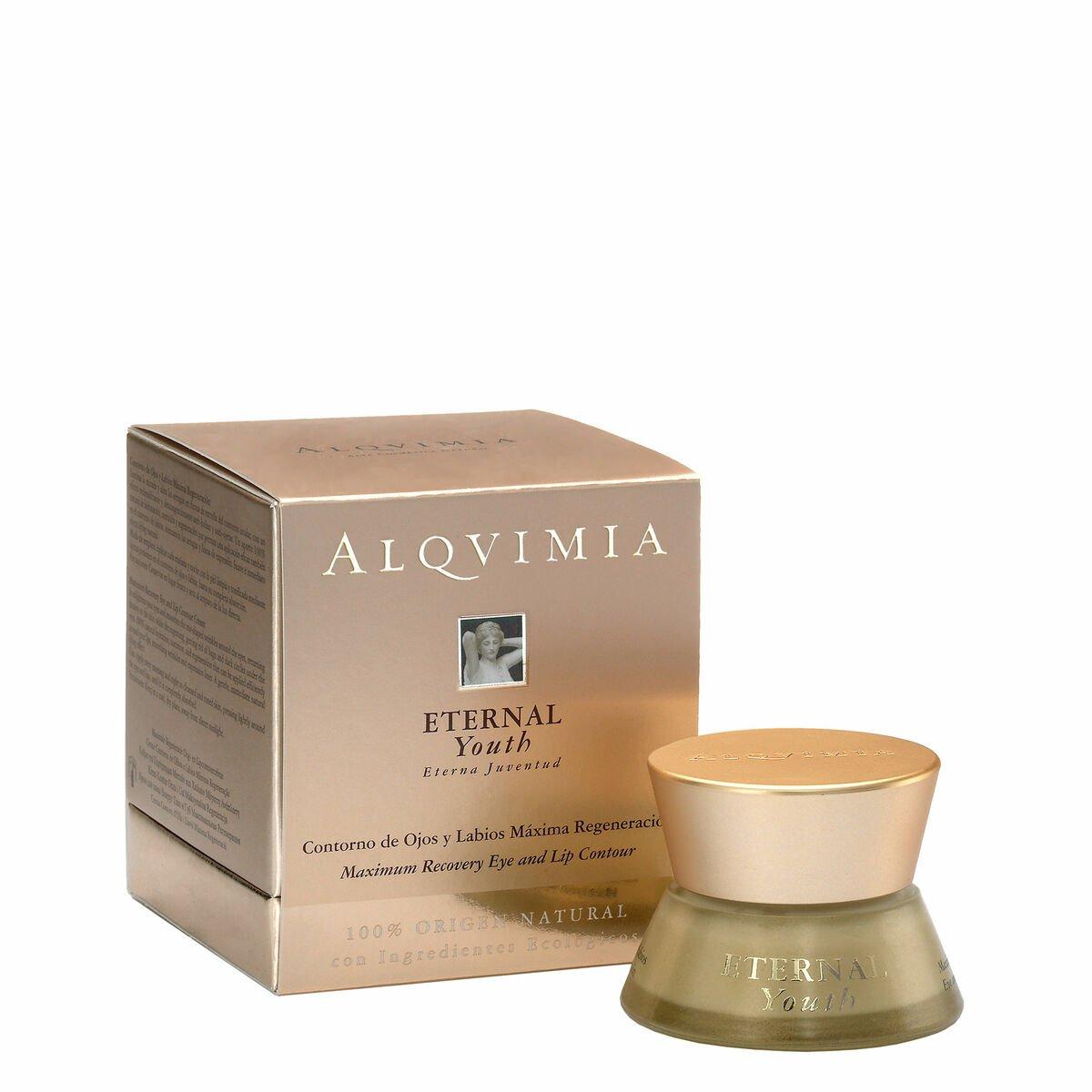 Crema Antiedad para el Contorno de Ojos y Labios Alqvimia ETERNAL YOUTH 15 ml