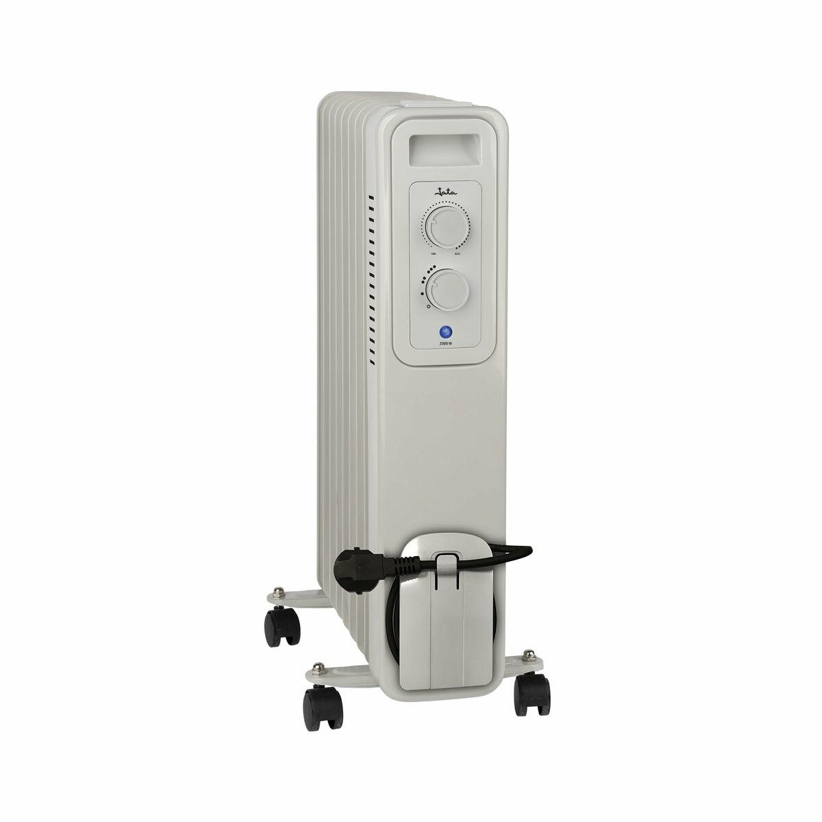 Radiador de Aceite JATA JCRA2309 Blanco 2000 W