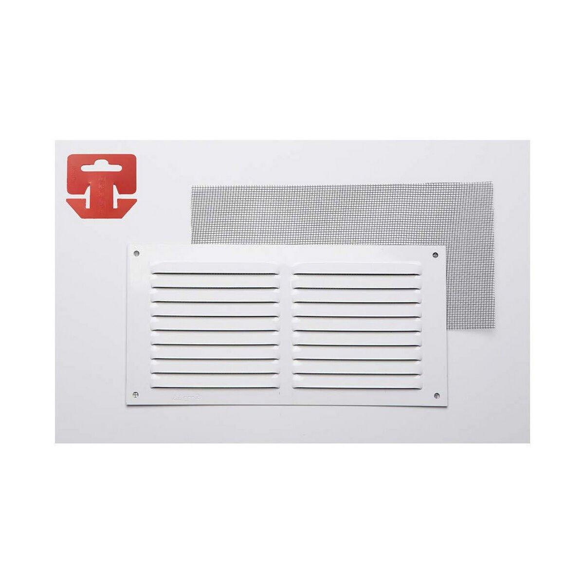 Rejilla de ventilación Fepre Blanco Mosquitera
