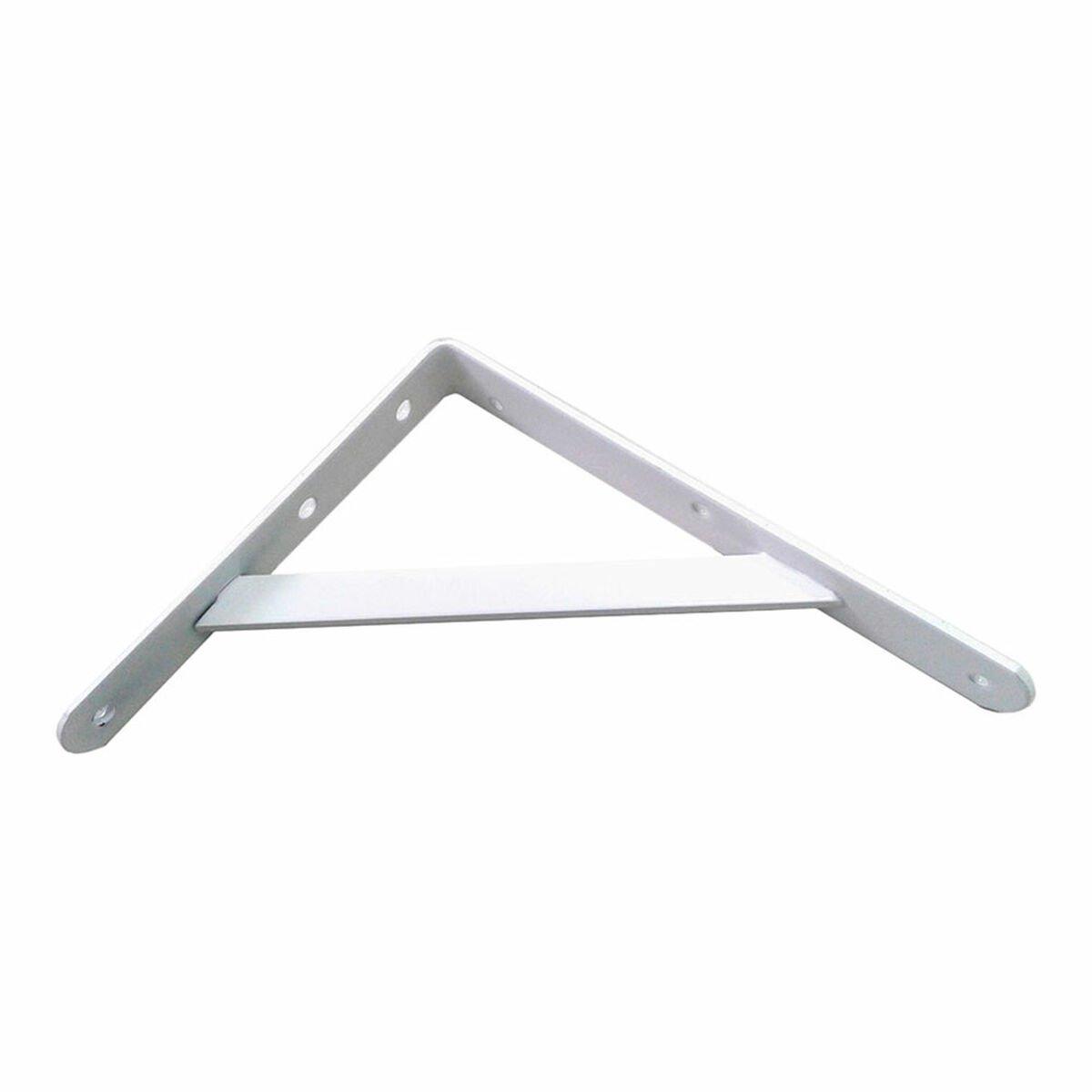 Escuadra de ángulo Fepre Blanco Acero 20 x 25 cm