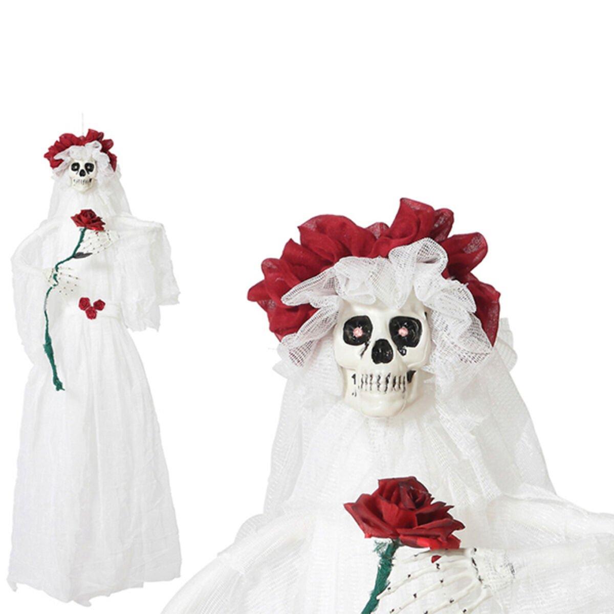 Esqueleto Colgante Halloween 10 x 70 x 120 cm Multicolor