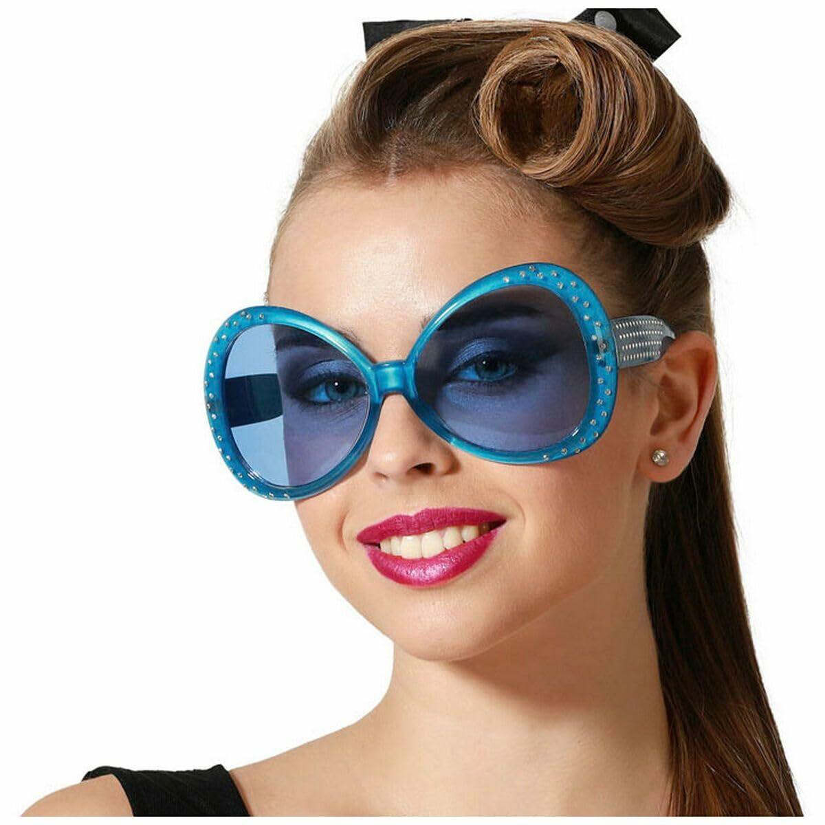 Gafas 71631 Havana Accesorios para Disfraz