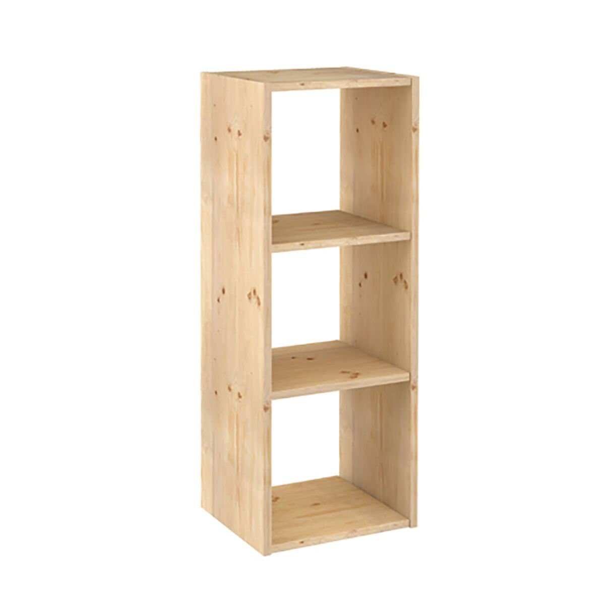 Estantería Astigarraga Dinamic 3 Natural Madera 107 x 36,2 x 34 cm Cubos Modular