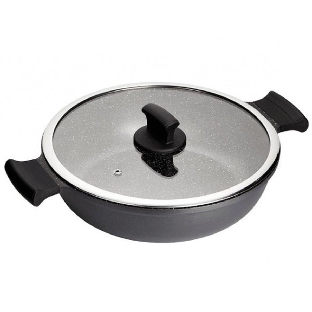 Cacerola Con Tapa Inoxibar ABSOLUT Negro