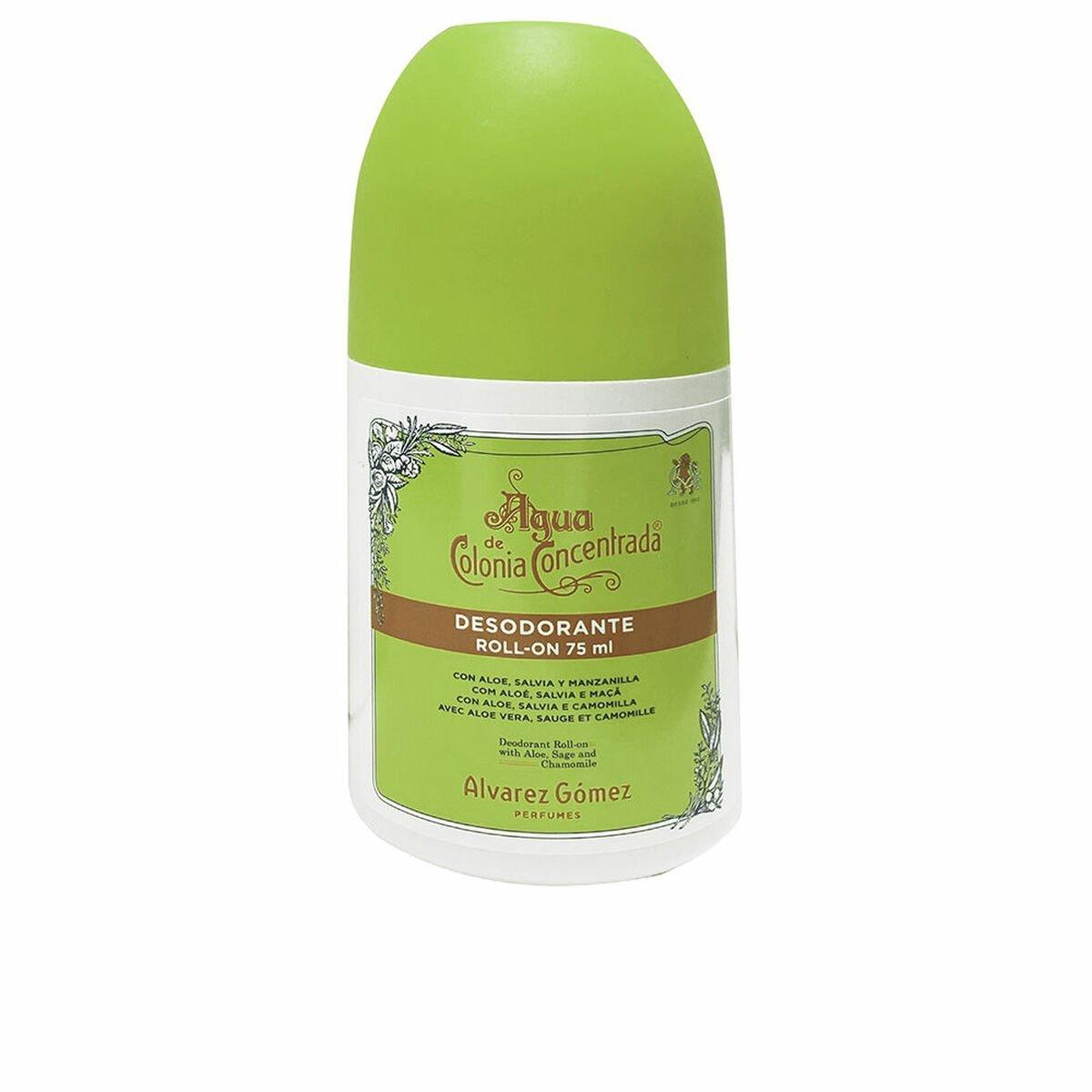 Desodorante Roll-On Alvarez Gomez Agua de Colonia Concentrada Eau Fraîche 75 ml