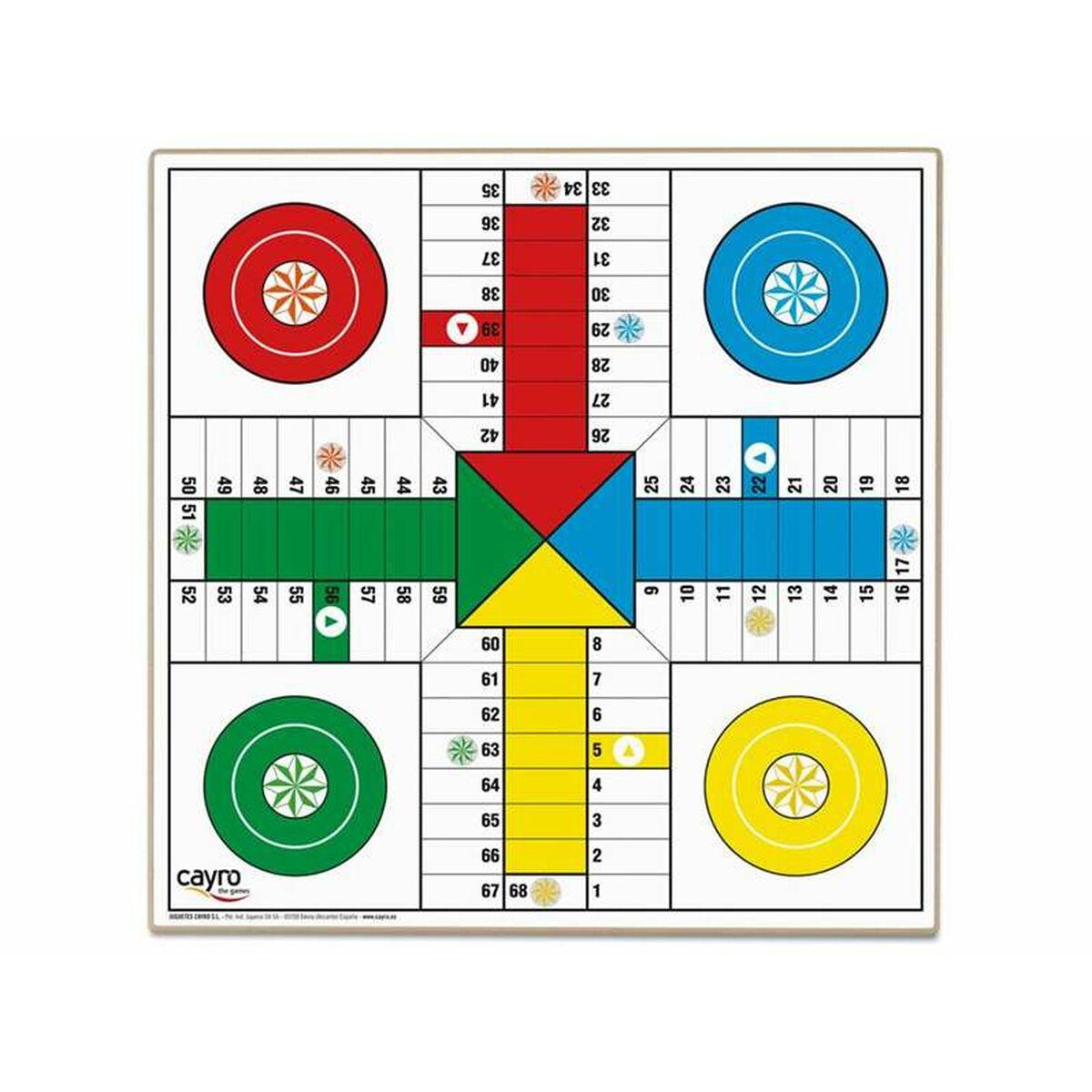Tablero de Parchís y Oca Cayro 33 x 33 cm