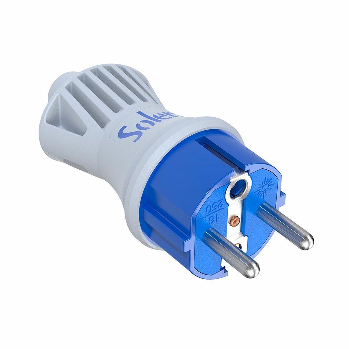 Clavija de enchufe Solera 5706ckb Azul Blanco 250 V 16 A Bipolar