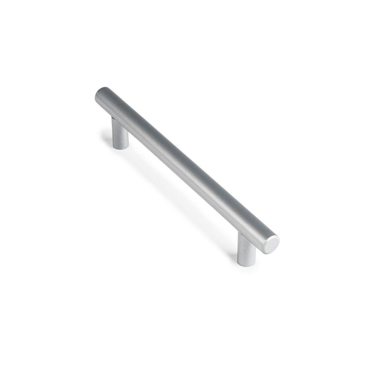Tirador Rei 891h Plateado Acero Inoxidable 4 Piezas