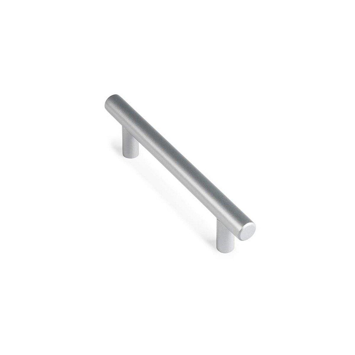 Tirador para puerta Rei Plateado Acero Inoxidable 4 Piezas