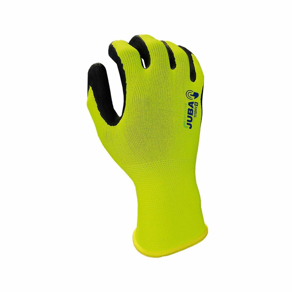 Guantes de Trabajo JUBA Eco-Nit Foam Amarillo