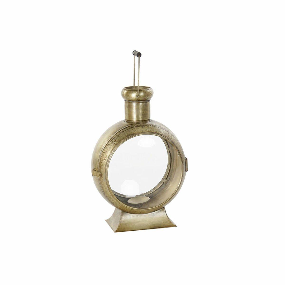 Farol DKD Home Decor Dorado Metal Aluminio Cristal 37 x 20 x 56 cm