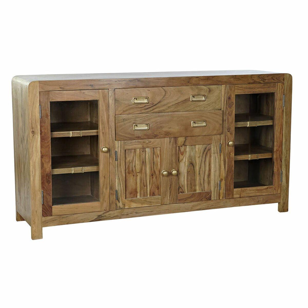 Aparador DKD Home Decor Dorado Natural Acacia 150 x 40 x 81 cm