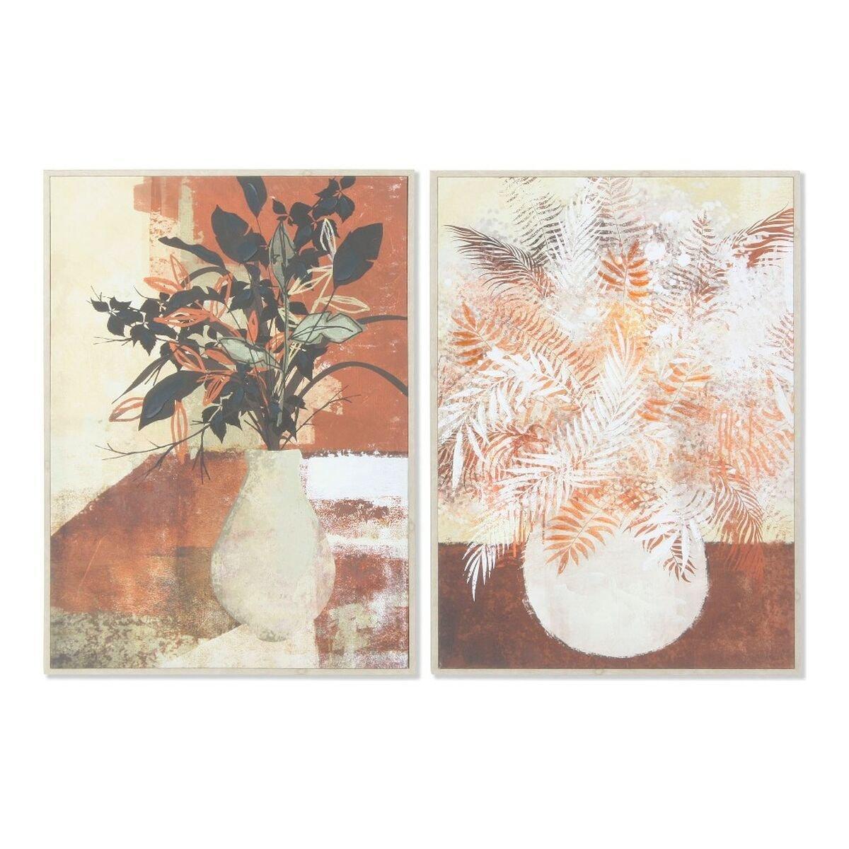 Lienzo DKD Home Decor Poliestireno Lienzo 52 x 2,7 x 72 cm