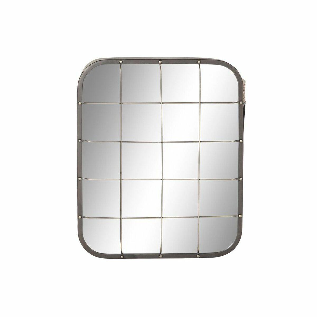 Espejo de pared DKD Home Decor Negro Dorado 45,5 x 7,5 x 55 cm Vintage