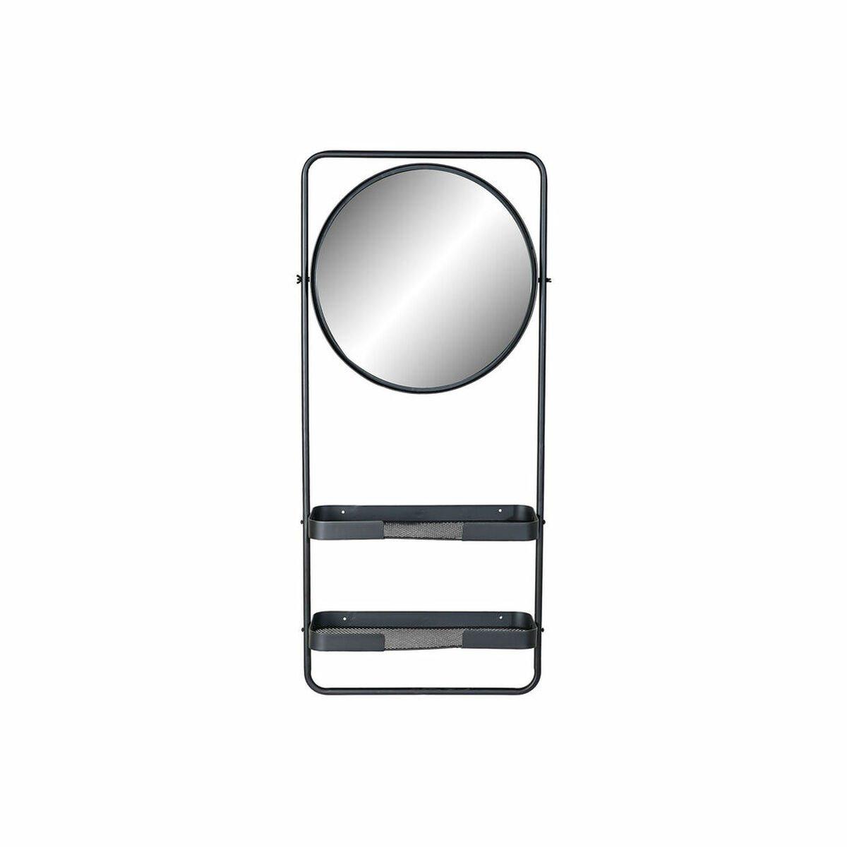 Espejo de pared DKD Home Decor Negro 55 x 20 x 120 cm