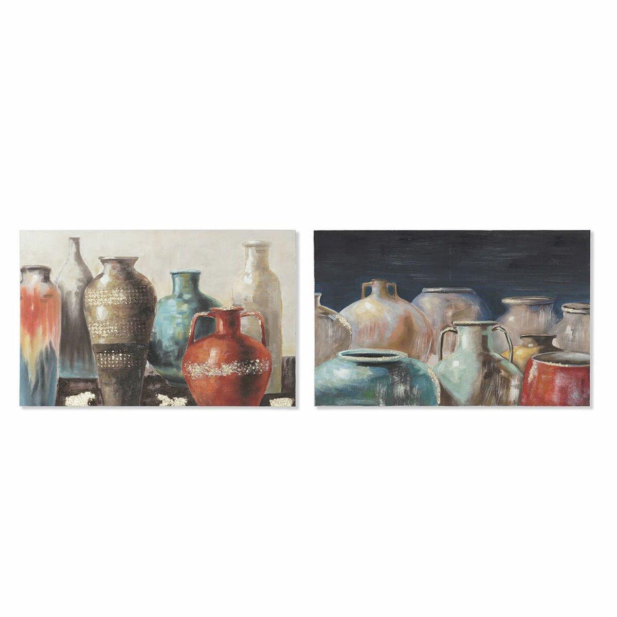 Lienzo DKD Home Decor Pino Lienzo 90 x 2,7 x 60 cm