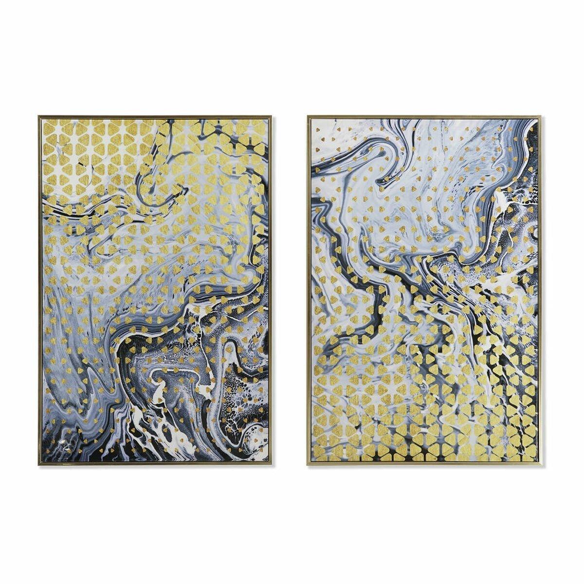 Lienzo DKD Home Decor Poliestireno Lienzo 60 x 3 x 90 cm