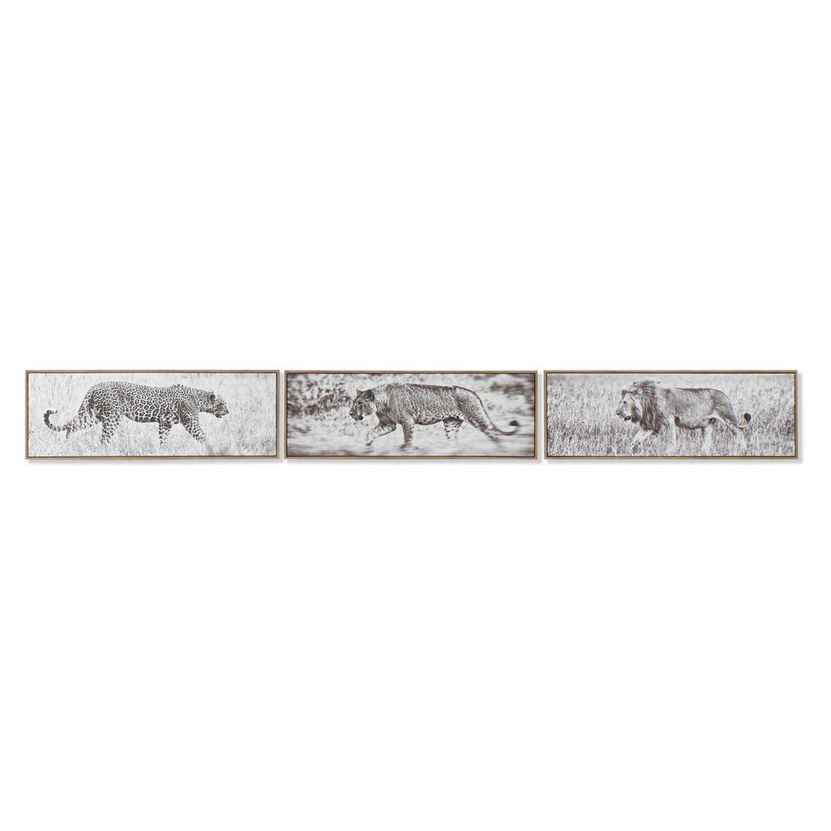 Lienzo DKD Home Decor Polipropileno Lienzo 92,5 x 3,5 x 32 cm