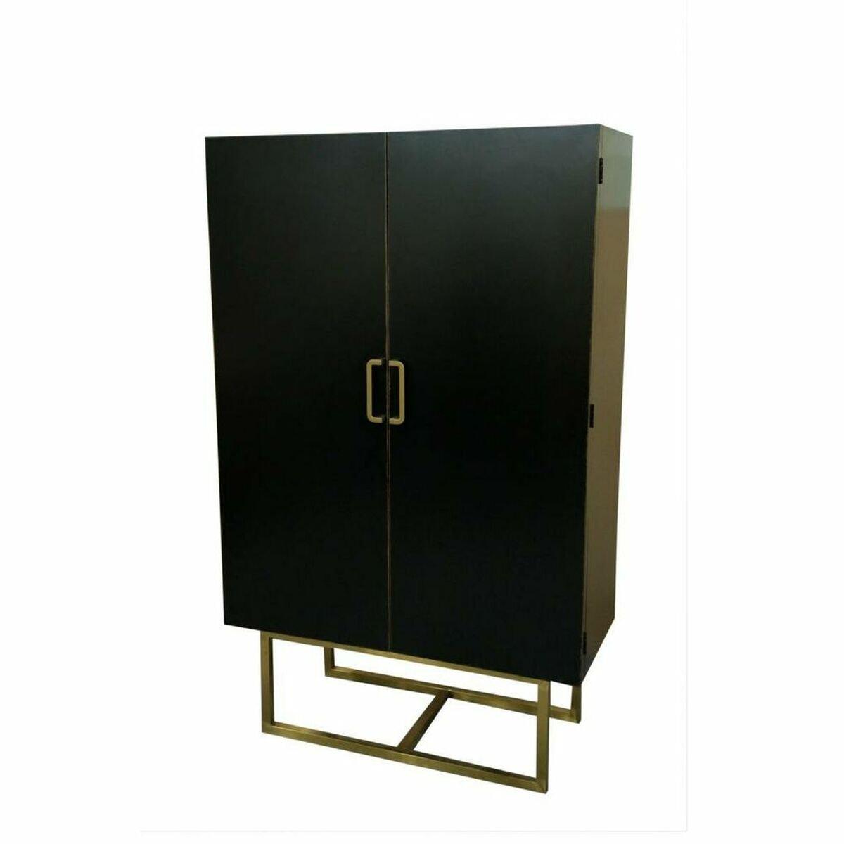Armario DKD Home Decor 110 x 50 x 180 cm Negro Metal Álamo