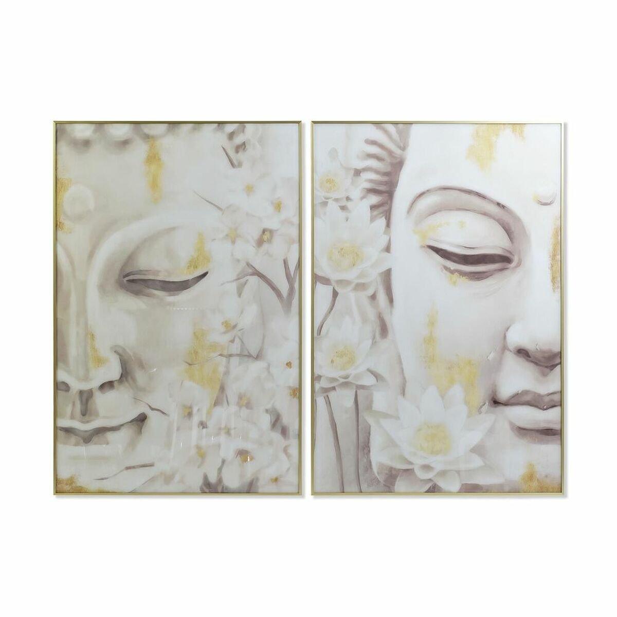 Cuadro DKD Home Decor Aluminio Cristal 80 x 4 x 120 cm