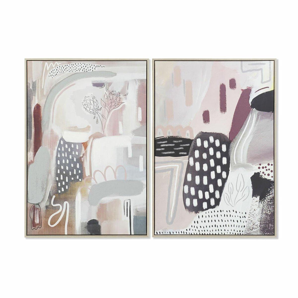 Lienzo DKD Home Decor Poliestireno Lienzo 63 x 4,5 x 93 cm