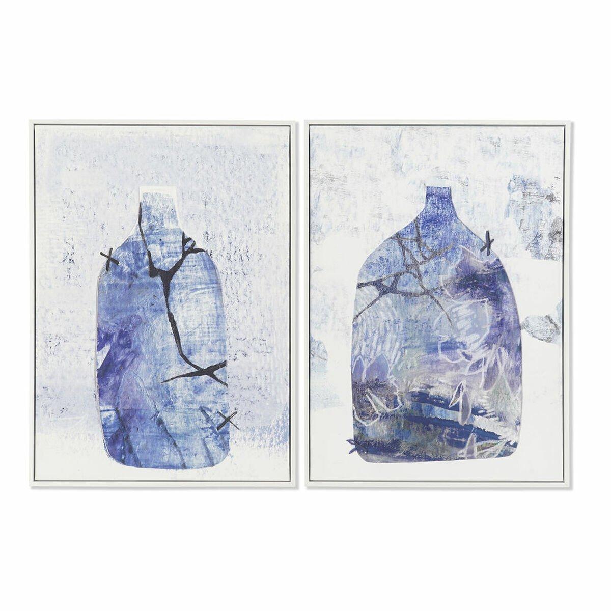 Lienzo DKD Home Decor Poliestireno Lienzo 52,2 x 4,5 x 73 cm