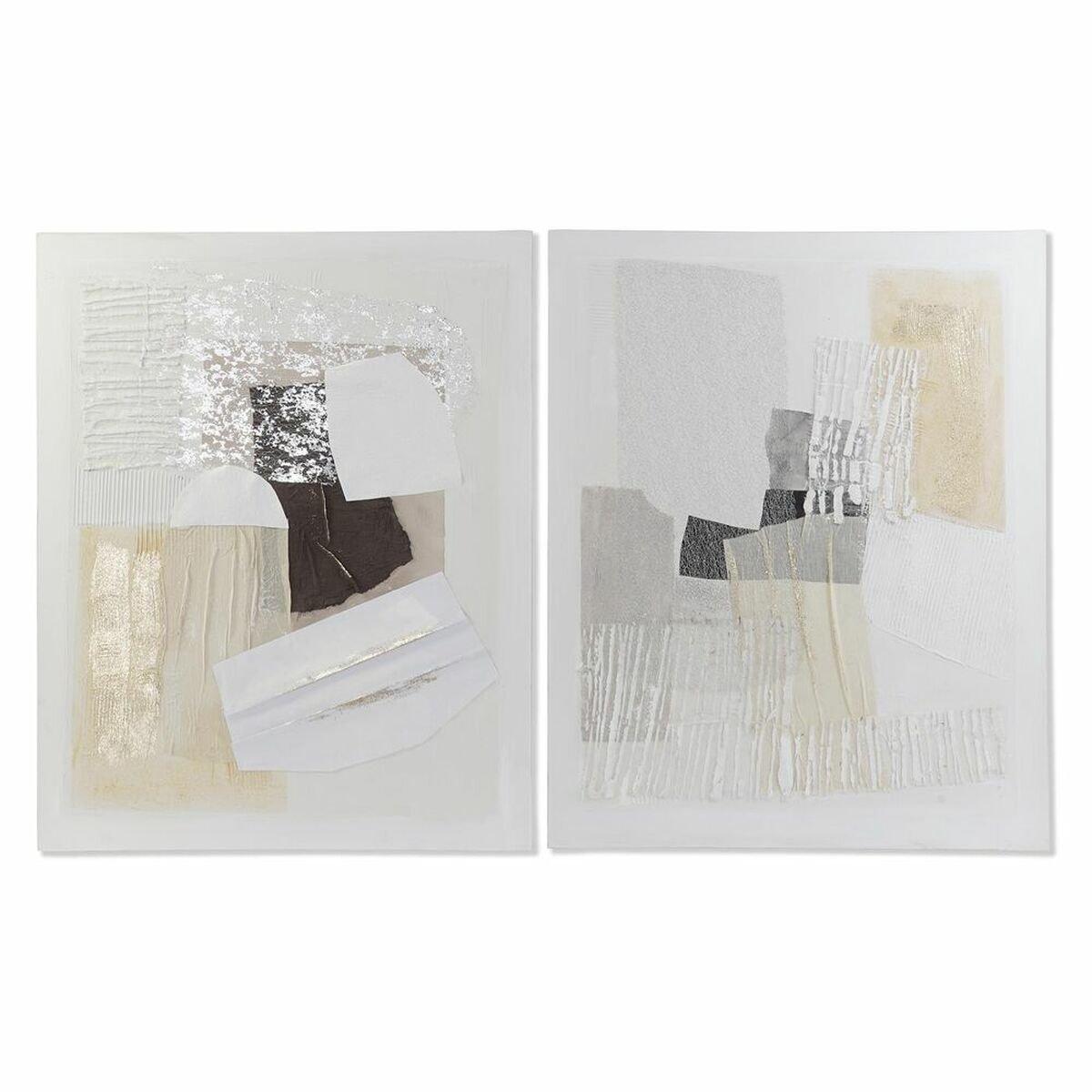 Lienzo DKD Home Decor Pino Lienzo 80 x 3,7 x 100 cm