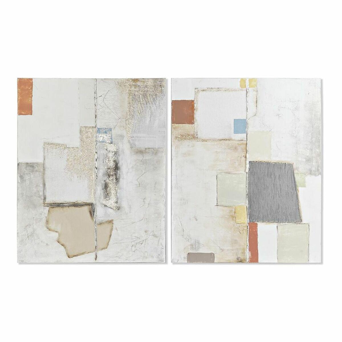 Lienzo DKD Home Decor Pino Lienzo 80 x 3,7 x 100 cm
