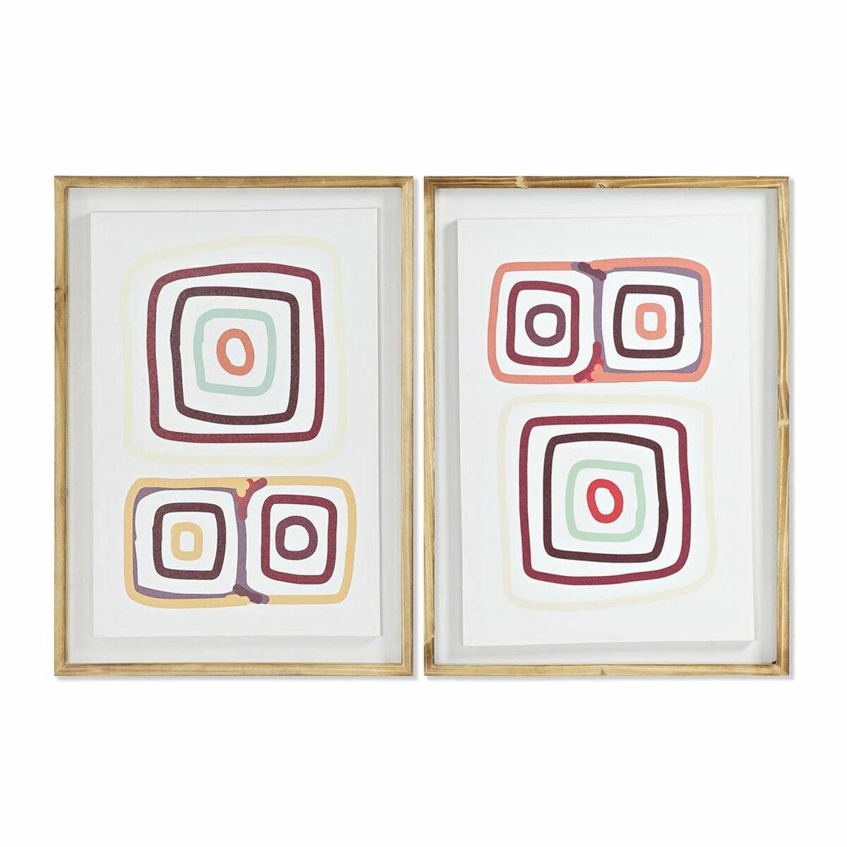 Lienzo DKD Home Decor Pino Poliestireno Lienzo 50 x 2,8 x 70 cm
