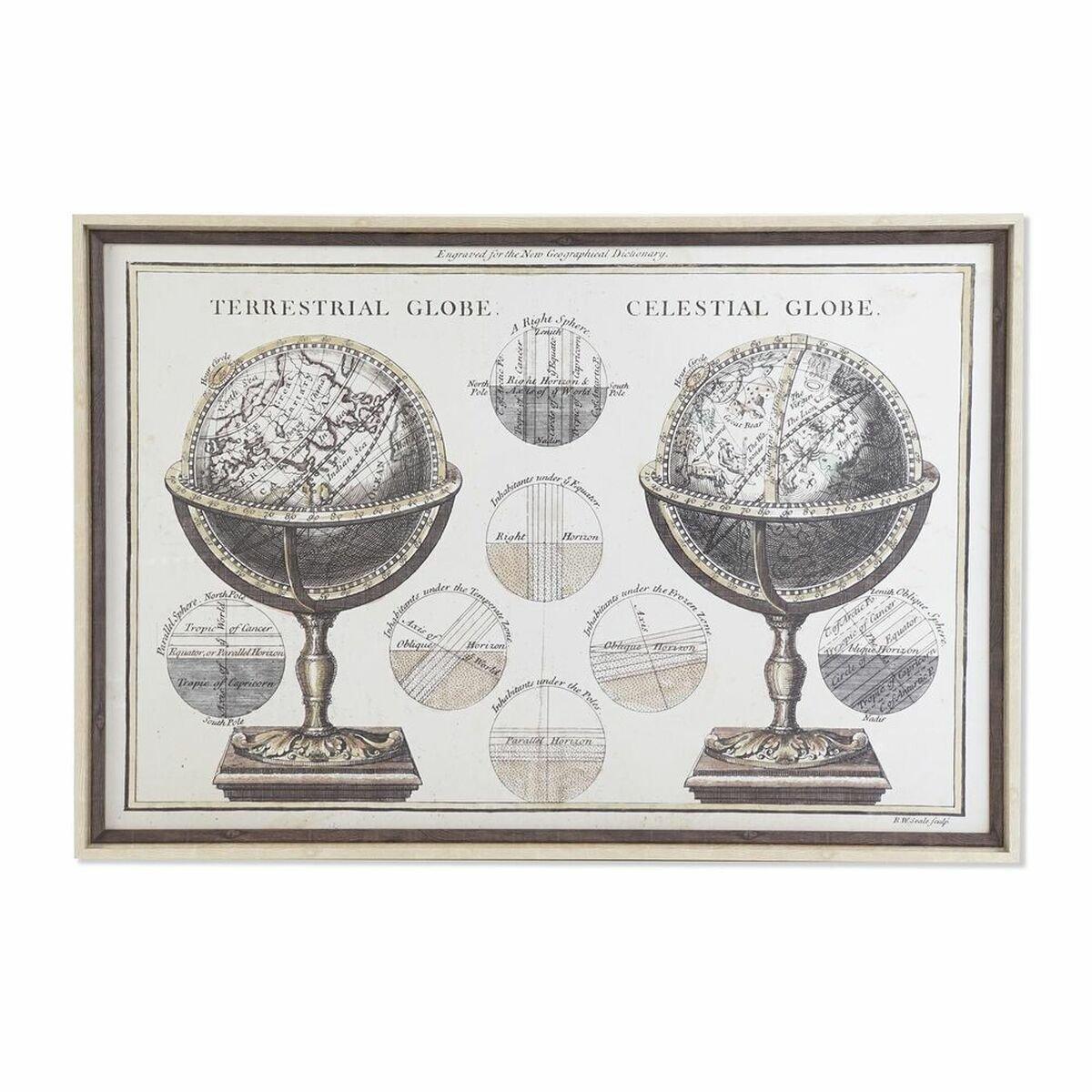 Cuadro DKD Home Decor Cristal Poliestireno 95 x 3 x 65 cm