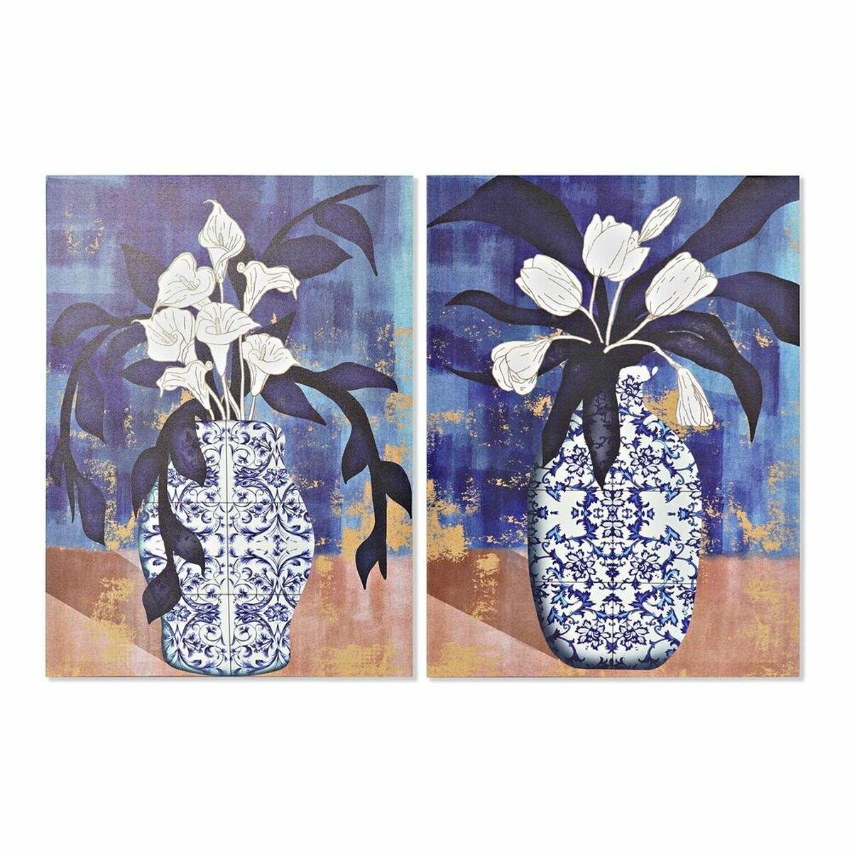 Lienzo DKD Home Decor Pino Lienzo 50 x 1,8 x 70 cm