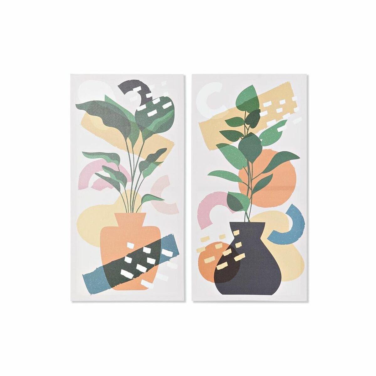 Lienzo DKD Home Decor Pino Lienzo 40 x 2 x 80 cm