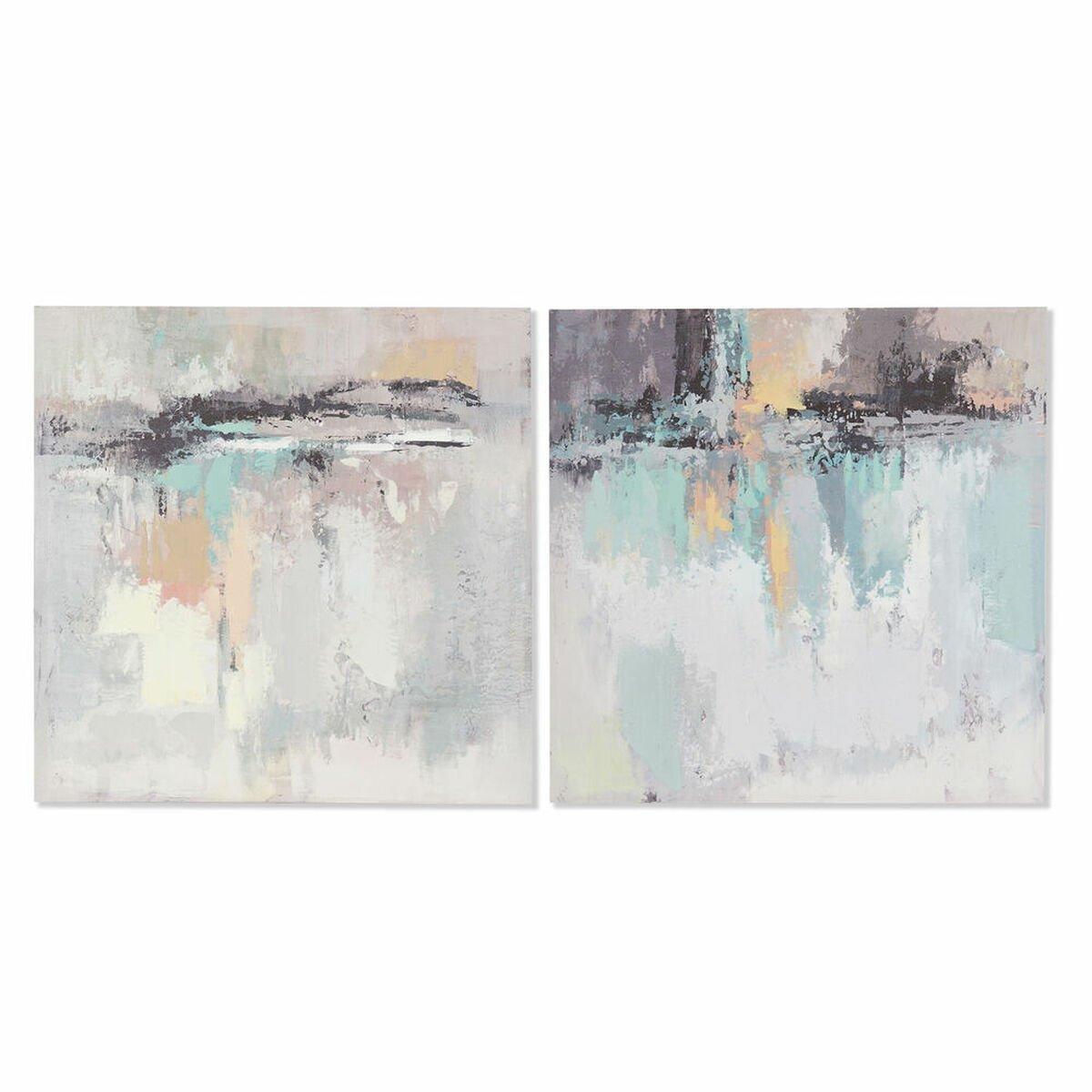 Lienzo DKD Home Decor Lienzo Madera MDF 60 x 2,5 x 60 cm