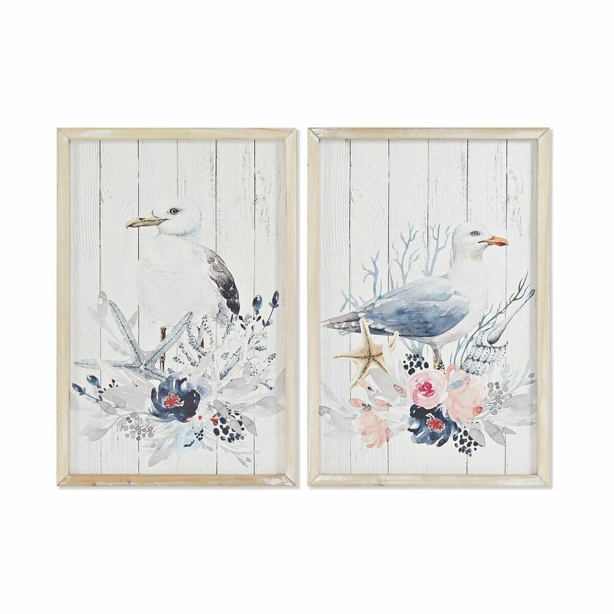 Cuadro DKD Home Decor Madera MDF 40 x 1,8 x 60 cm
