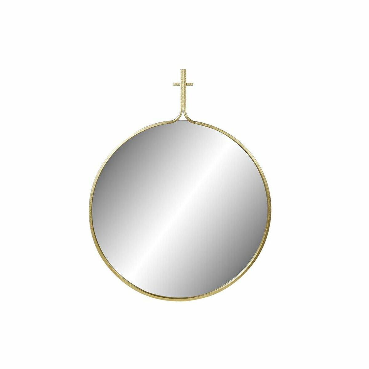 Espejo de pared DKD Home Decor Dorado 72 x 2 x 91,5 cm