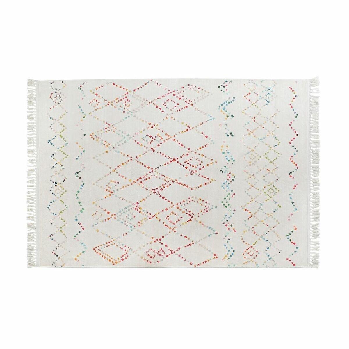 Alfombra DKD Home Decor Multicolor Rombos 160 x 230 x 0,7 cm
