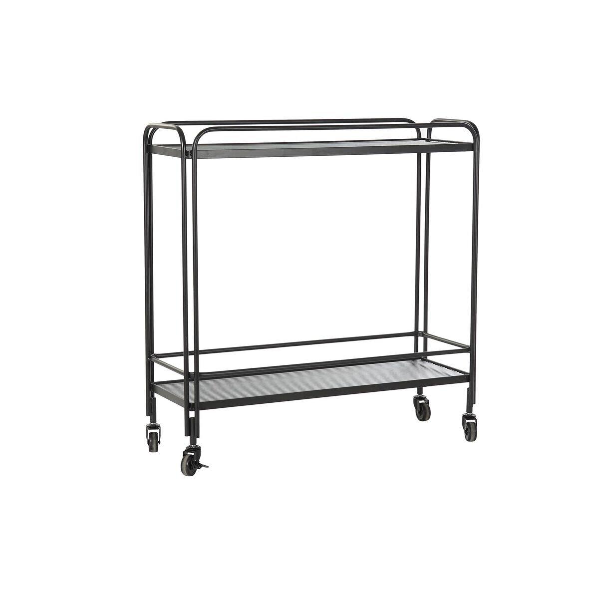 Recibidor DKD Home Decor Negro 80 x 28 x 80,5 cm