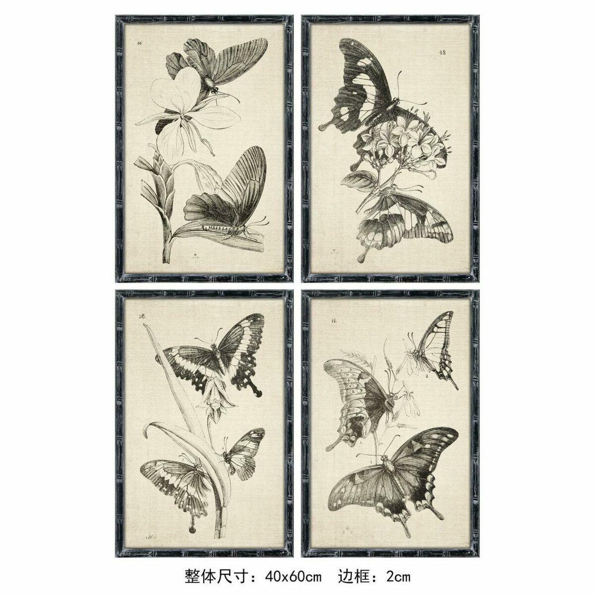 Cuadro DKD Home Decor Cristal Abeto 40 x 2,8 x 60 cm 40 x 60 x 2.8 cm