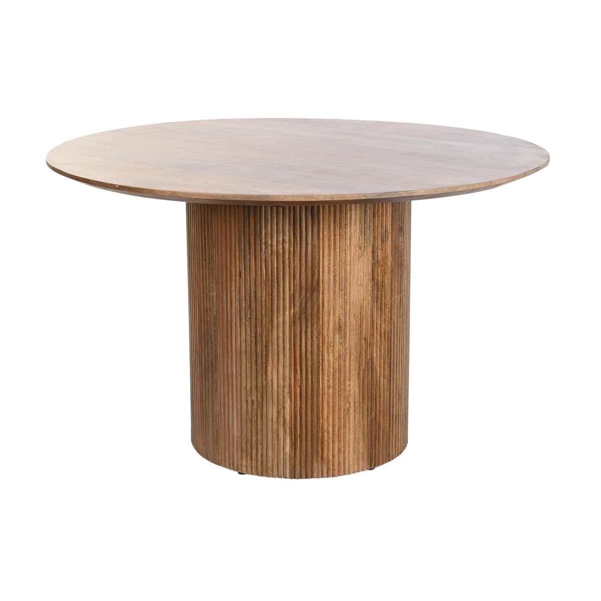 Mesa de Comedor DKD Home Decor Natural Madera de mango 120 x 120 x 76 cm