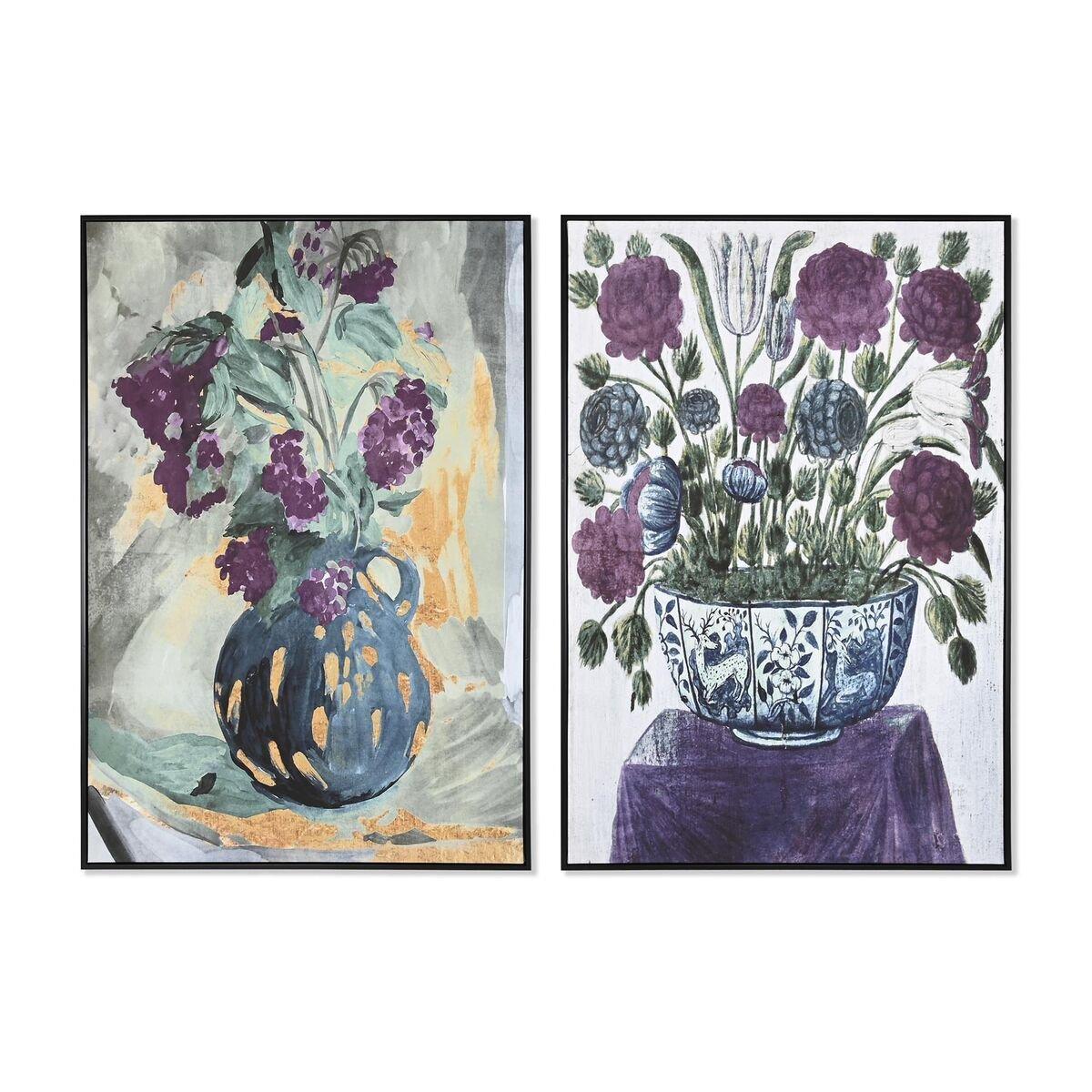 Lienzo DKD Home Decor Poliestireno Lienzo 83 x 4,5 x 122,5 cm