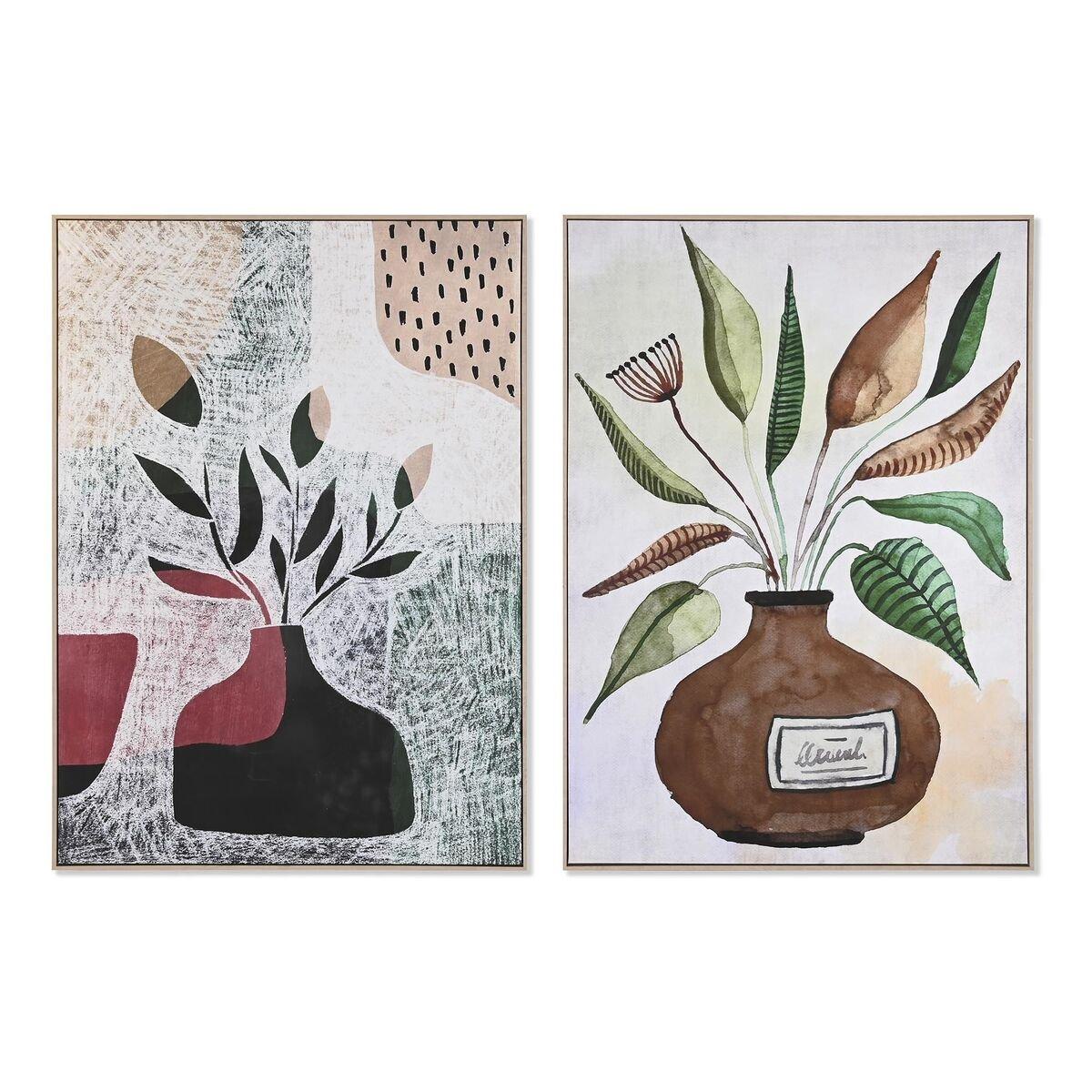 Lienzo DKD Home Decor Poliestireno Lienzo 102,5 x 4,3 x 142,6 cm