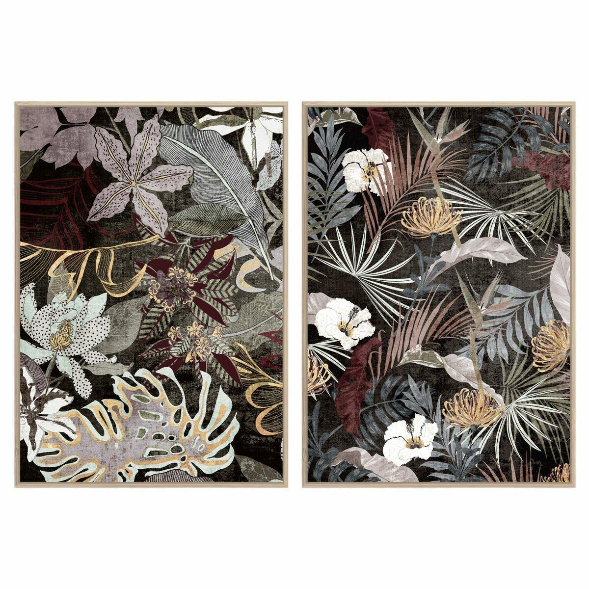 Lienzo DKD Home Decor Poliestireno Lienzo 83 x 4,5 x 122,5 cm
