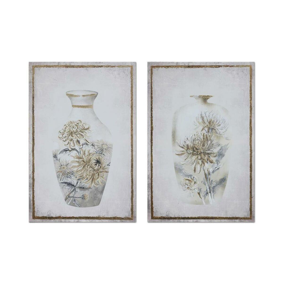 Lienzo DKD Home Decor Lienzo Madera MDF 50 x 1,8 x 70 cm