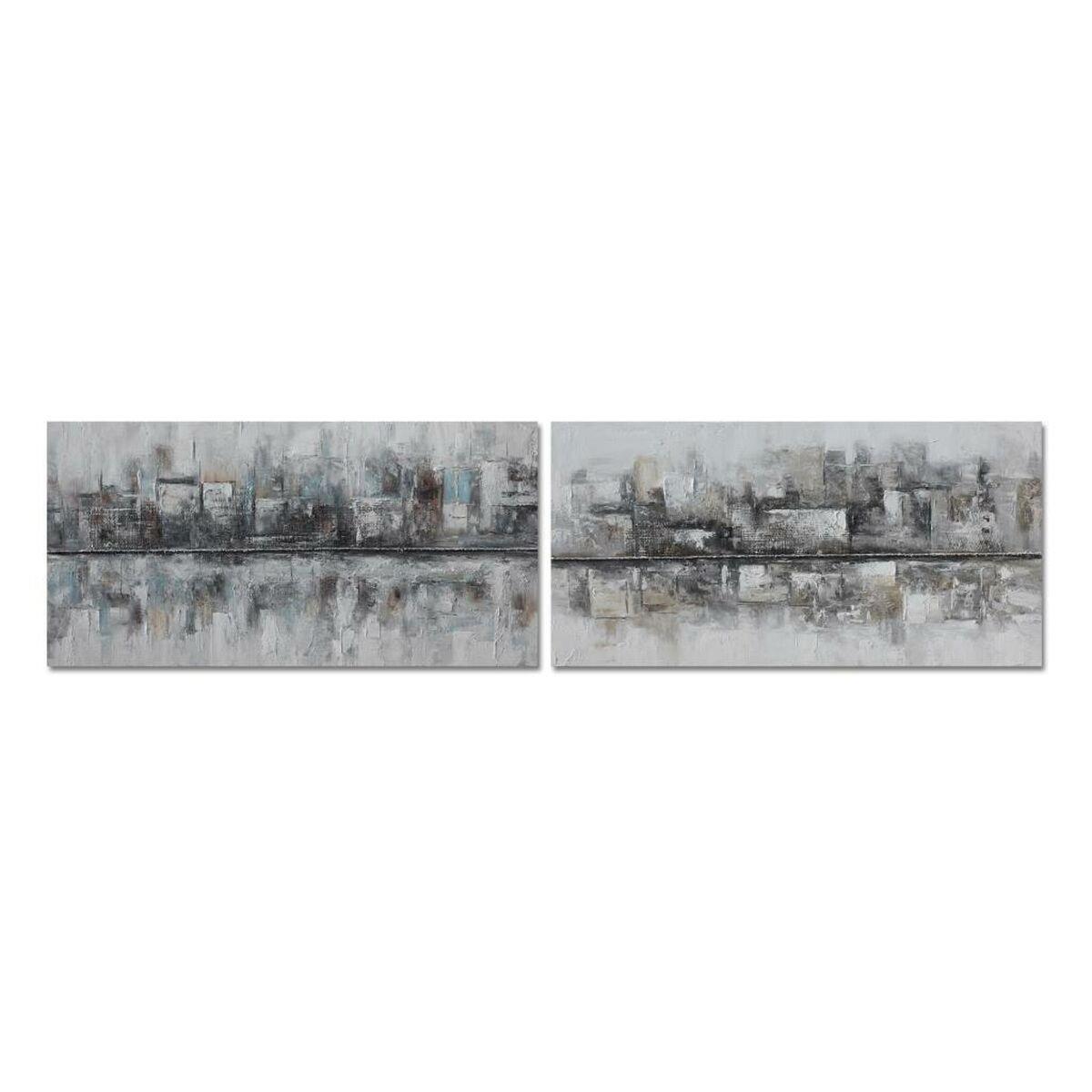 Lienzo DKD Home Decor Lienzo Madera MDF 120 x 2,8 x 60 cm