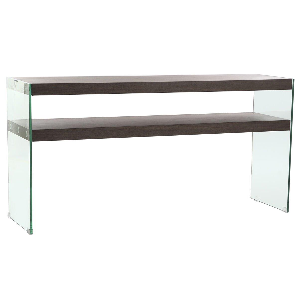 Recibidor DKD Home Decor Marrón Transparente 160 x 45 x 80 cm