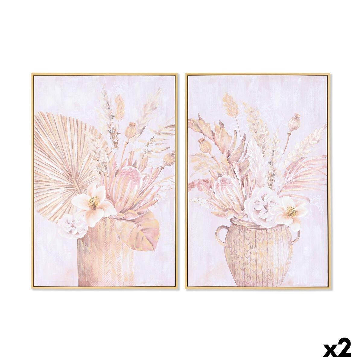 Lienzo DKD Home Decor Poliestireno Lienzo 60 x 3,5 x 90 cm